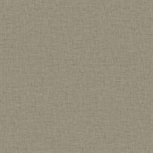 Stretford Faux Fine Linen Roasted Almond Wallpaper