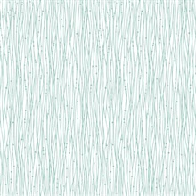 String of Pearls Sea Glass Peel and Stick Wallpaper
