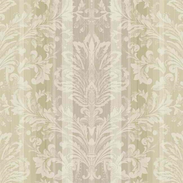 YW1472 Striped Damask Wallpaper Boulevard
