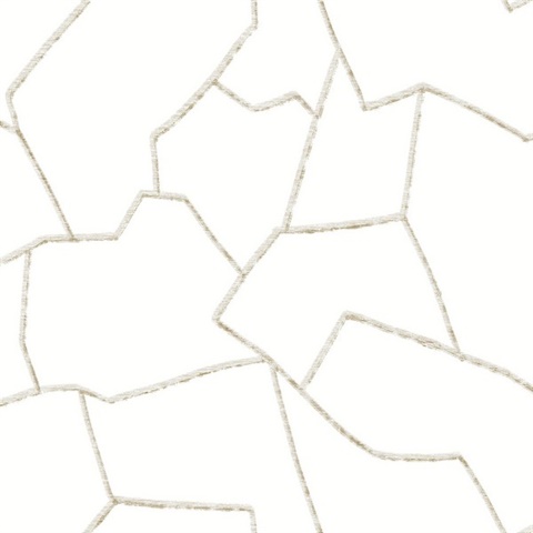 Suite Style Beach Mediterranean Geometric Wallpaper