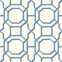 Summer Blue Trellis