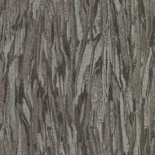 Suna Dark Taupe Vertical Woodgrain Stripe Wallpaper