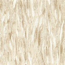 Suna Gold Vertical Woodgrain Stripe Wallpaper