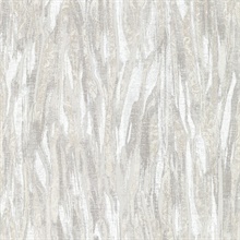 Suna Silver Vertical Woodgrain Stripe Wallpaper