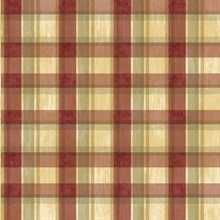 Sunday Red Tartan Wallpaper