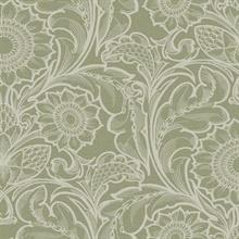 Sunnyside Up Green Wallpaper