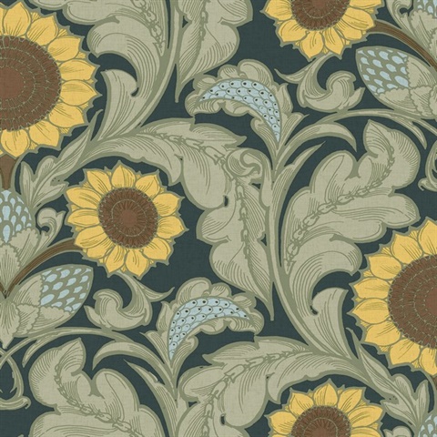 Sunnyside Up Yellow Wallpaper