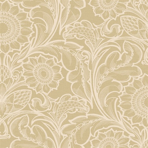Sunnyside Up Yellow Wallpaper