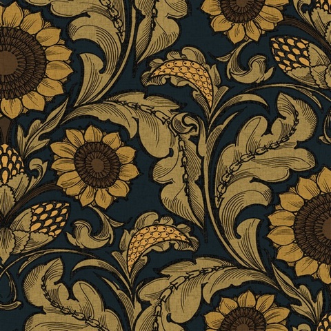 Sunnyside Up Yellow Wallpaper