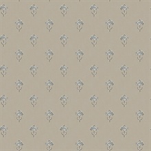 Surdiva Stone Floral Fan Wallpaper