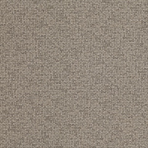 Surrey Chocolate Basketweave Wallpaper