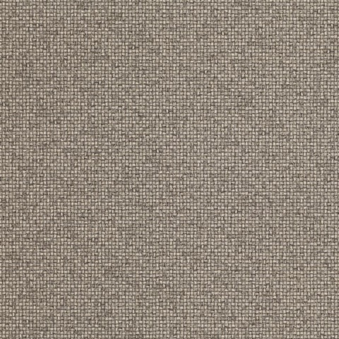 Surrey Chocolate Basketweave Wallpaper