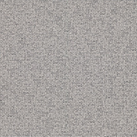 Surrey Grey Basketweave Wallpaper