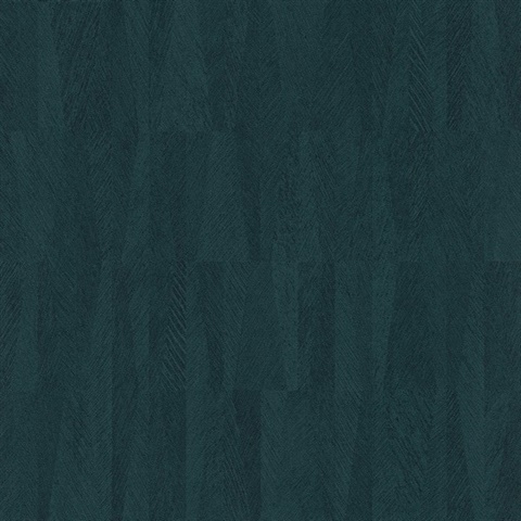 Sutton Teal Textured Geometric Wallpaper