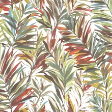 Swaying Palms Rouge & Mink Wallpaper