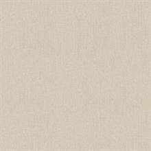 Sydney Beige Textured Faux Linen Wallpaper