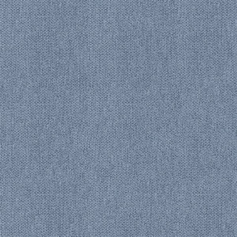 Sydney Navy Blue Textured Faux Linen Wallpaper