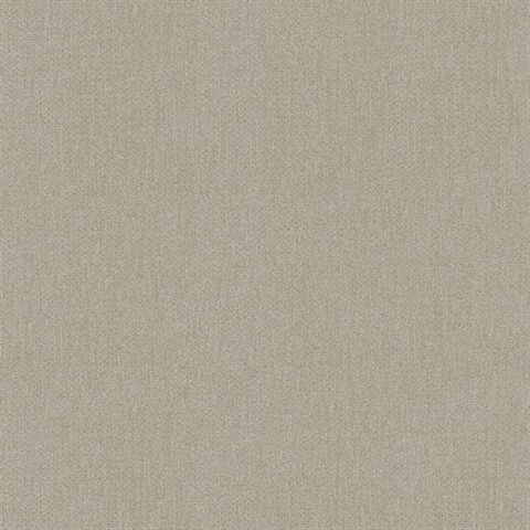 Sydney Taupe Textured Faux Linen Wallpaper
