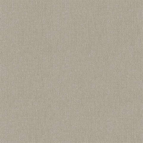 Sydney Taupe Textured Faux Linen Wallpaper