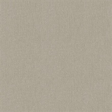 Sydney Taupe Textured Faux Linen Wallpaper