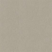 Sydney Taupe Textured Faux Linen Wallpaper