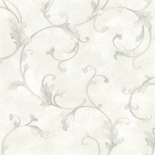 Sylvia Green Distressed Texture Wallpaper