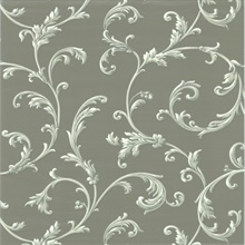 Sylvia Silver Ornate Scroll