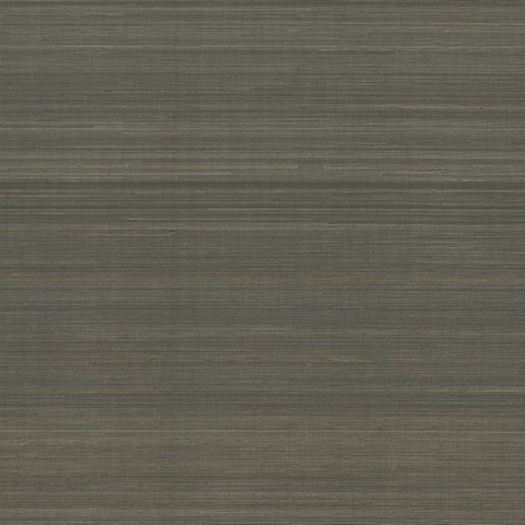 Tailored Abaca Walnut Wallpaper