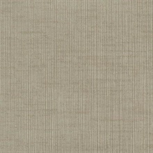 Tan Channels Vertical Stria Textured Wallpaper