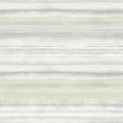 Tan Fleeting Horizon Horizontal Stripe Wallpaper