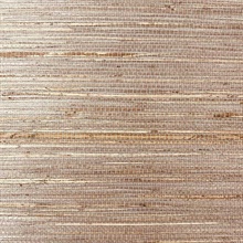 Tan Wallquest BX10027 Grasscloth Wallpaper