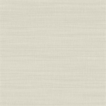 Tan Washed Horizontal Silk Linen Wallpaper