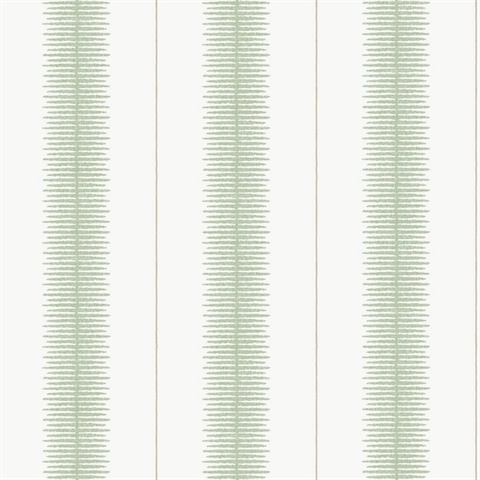 Tandem Stripe Green Wallpaper