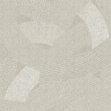 Tania Light Brown Woven Sketch Abstract Wallpaper