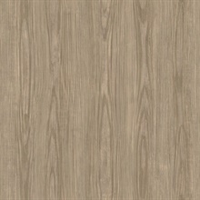 Tanice Light Brown Faux Wood Textured Wallpaper