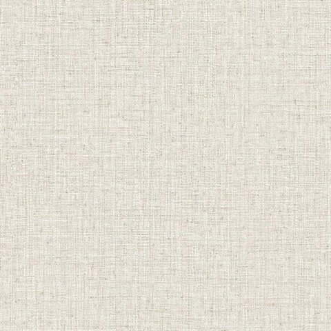 Tapioca Faux Basketweave Wallpaper