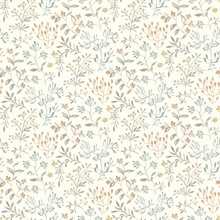 Tarragon Pastel Dainty Meadow Wallpaper