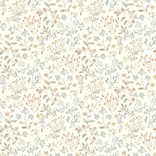 Tarragon Pastel Dainty Meadow Wallpaper