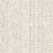 Tartan Eggshell Distressed Textured Linen Wallpaper