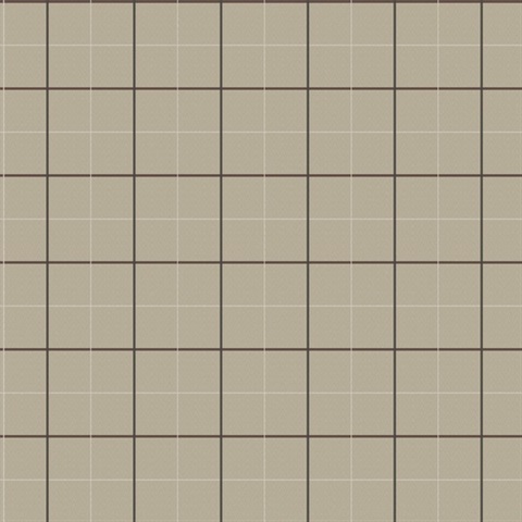 Tattersall Brown Plaid Wallpaper