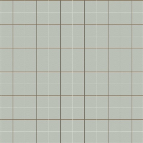 Tattersall Sage Green Plaid Wallpaper