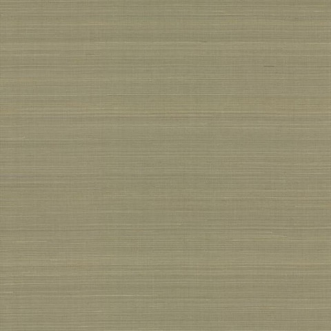 Taupe Abaca Natural Textile Weave Wallpaper