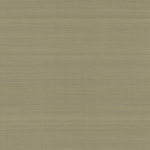Taupe Abaca Natural Textile Weave Wallpaper