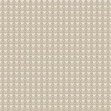 Taupe Abstract Retro Tulip Flip Wallpaper