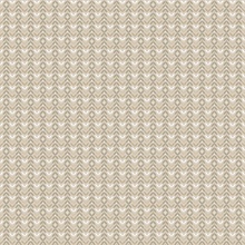 Taupe Abstract Retro Tulip Flip Wallpaper