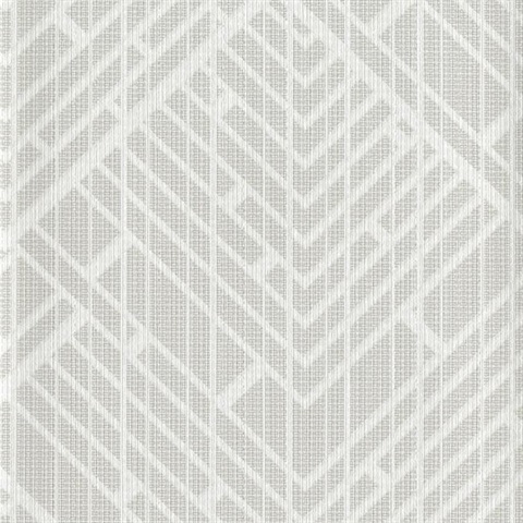 Taupe Architect Geometric Wallpaper