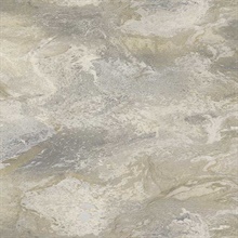 Taupe Astral Glitter Faux Stone Wallpaper