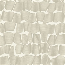 Taupe Brushed Ink Abstrack Brushstroke Wallpaper