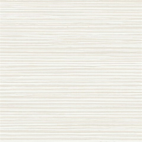Taupe Brushstroke Textured Stripes Wallpaper