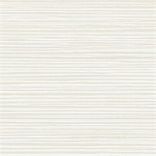 Taupe Brushstroke Textured Stripes Wallpaper